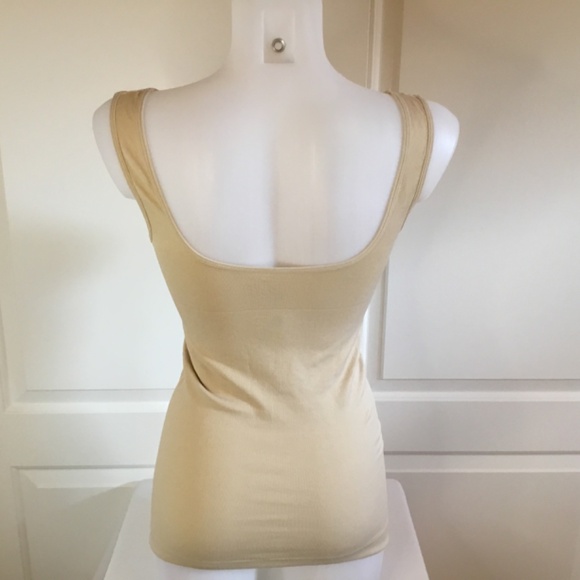 Women’s Compression V-Neck Cami Tummy Control Tank Top Shapewear - Picture 5 of 8